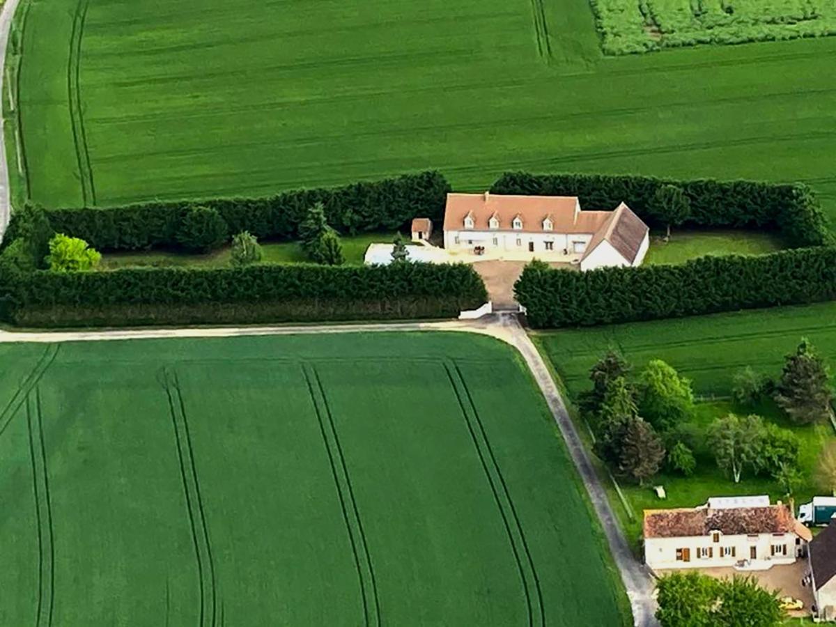Bois De Crane Villa Landes-le-Gaulois Luaran gambar