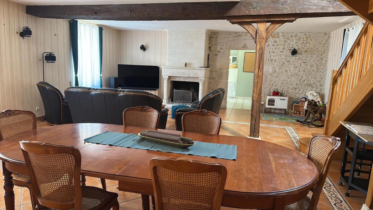 Bois De Crane Villa Landes-le-Gaulois Luaran gambar